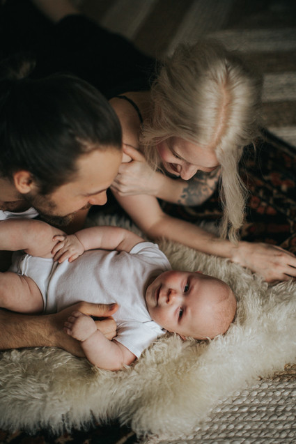 Artsy family home tour