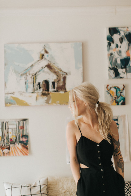 Artsy family home tour Inspiration