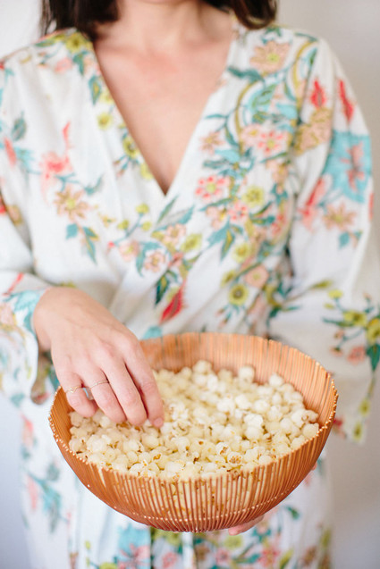 Pre-wedding bridal party snack bar