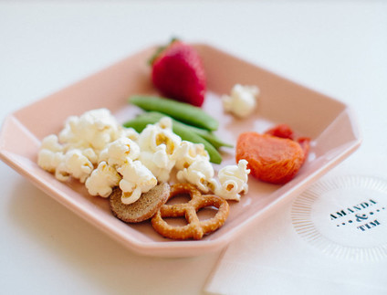 Pre-wedding bridal party snack bar