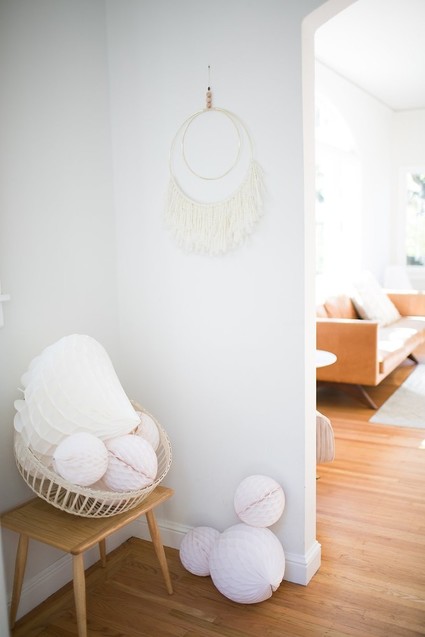 All white first birthday