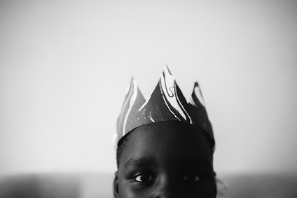 All white first birthday