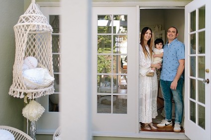 All white first birthday