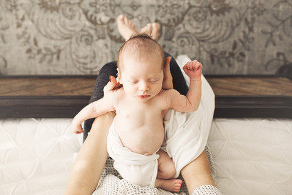 at home newborn photos