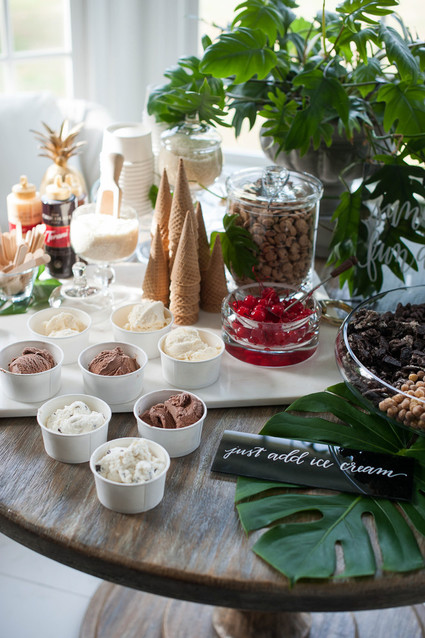 Ice cream baby shower