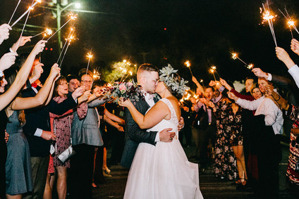 Sparkler send off