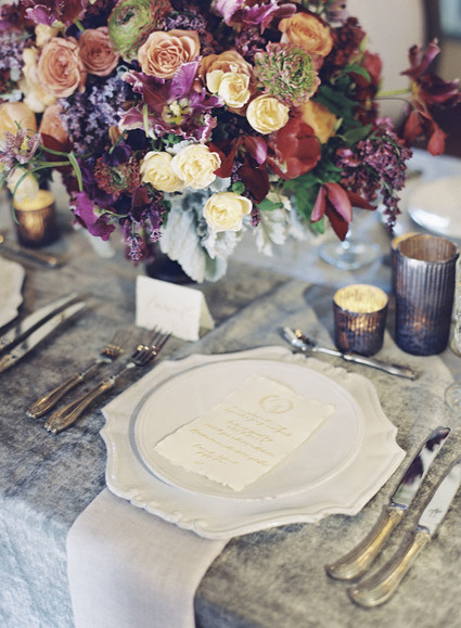 Modern place setting Inspiration