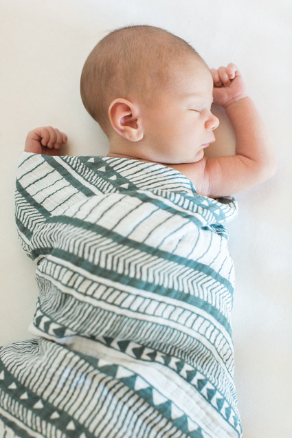 Indigo boho boy's nursery