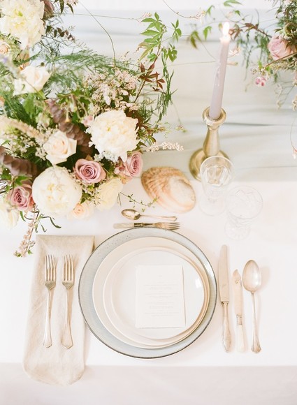 Elegant place setting Inspiration