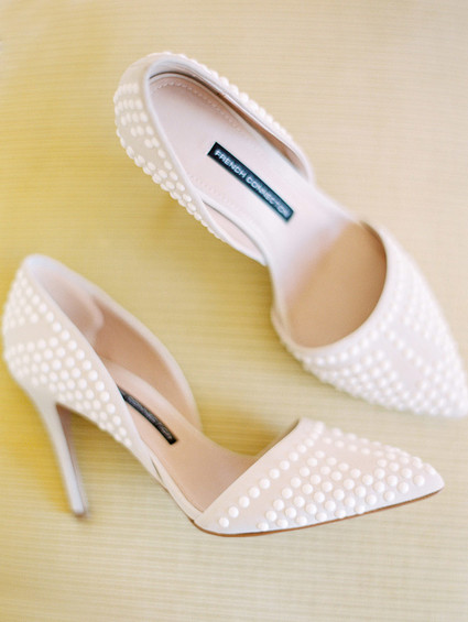 French Connection bridal shoes