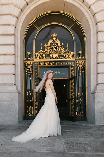 San Francisco City Hall elopement Inspiration