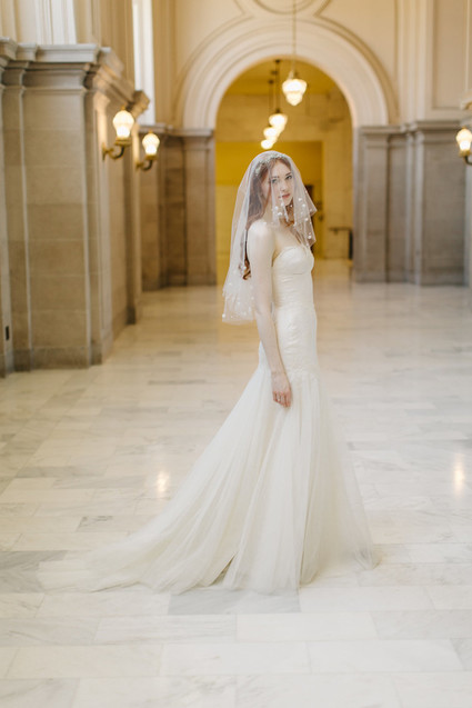 Modern Trousseau wedding dress Inspiration