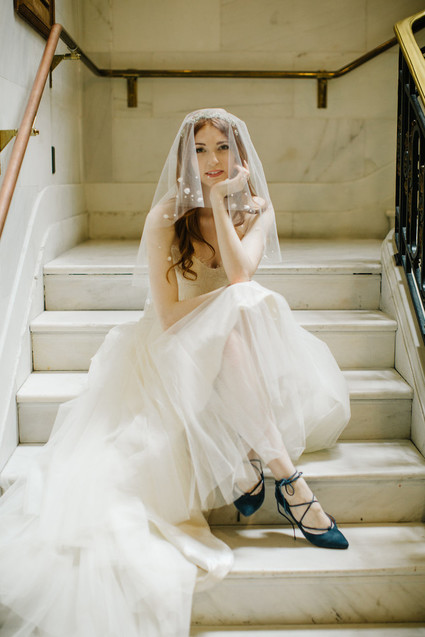 Modern Trousseau wedding dress Inspiration