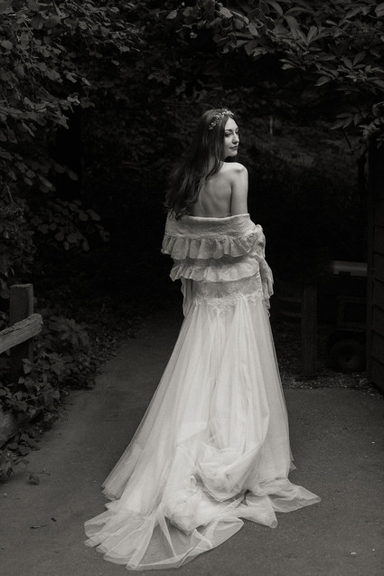 Modern Trousseau wedding dress Inspiration