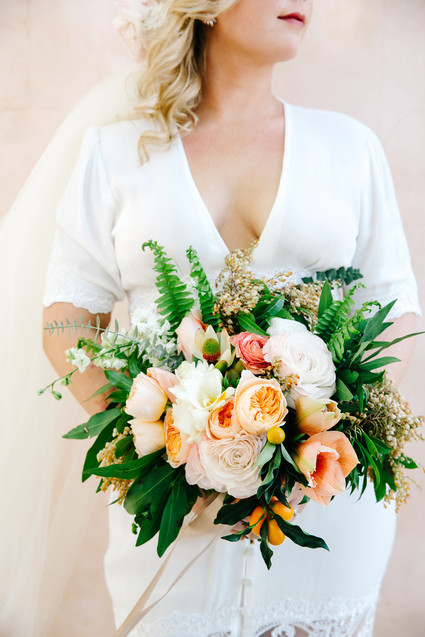 Desert bridal bouquet