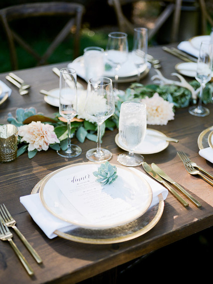 Elegant place setting Inspiration
