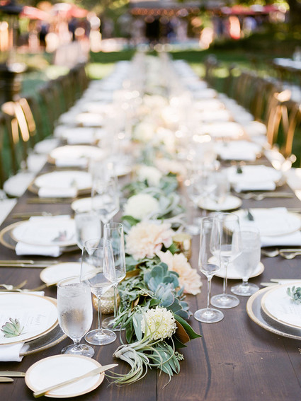 Romantic tablescape