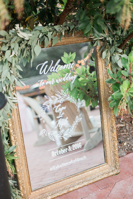 Wedding signage