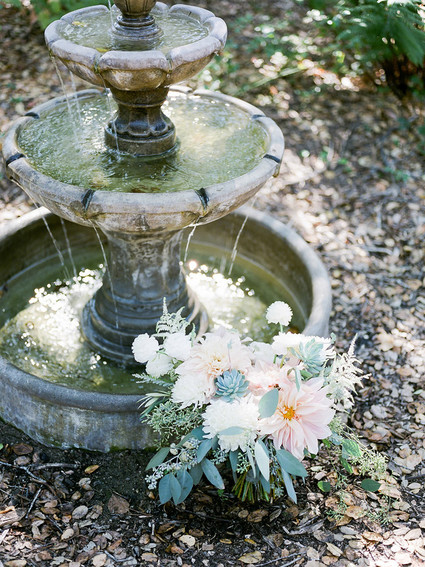 Spring bridal bouquet
