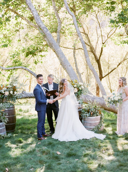 Romantic ranch wedding