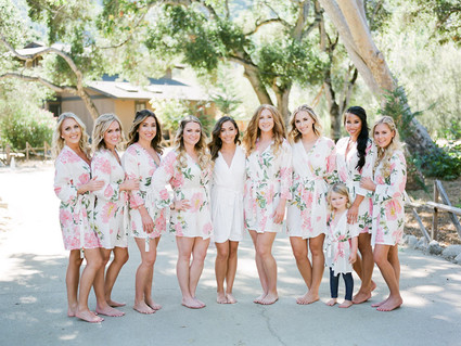 Bridal party robes Inspiration