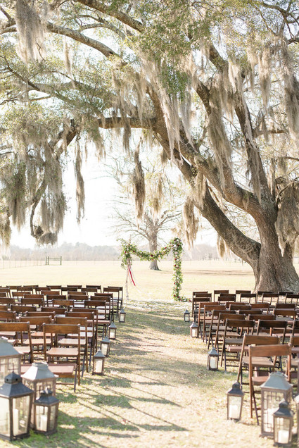Southern wedding ceremony