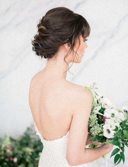 Modern bridal look