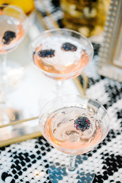 Blackberry cocktail