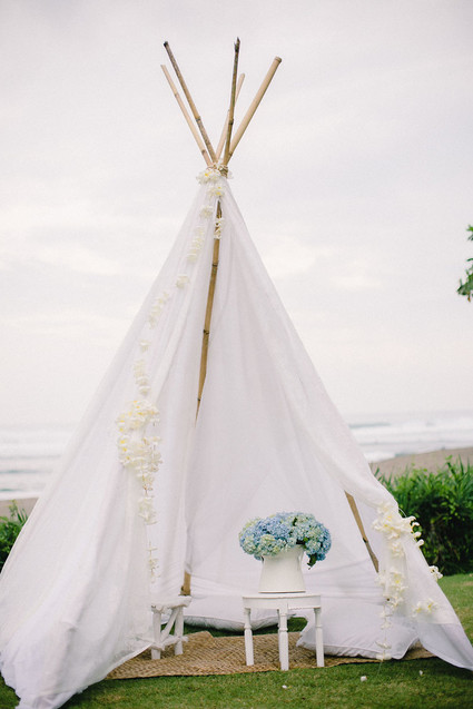 Wedding teepee