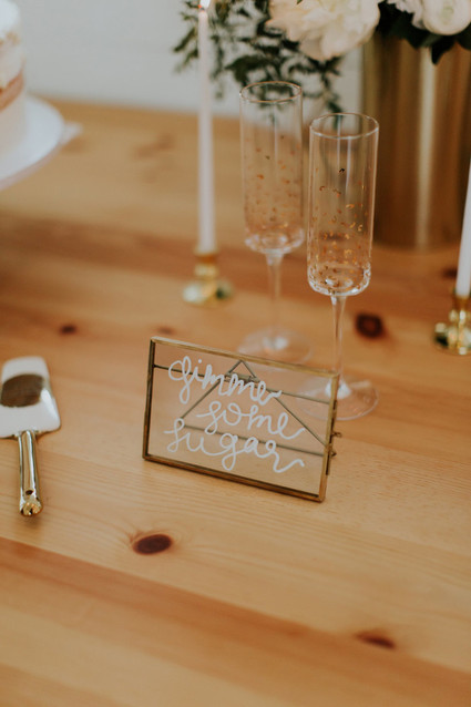 Wedding calligraphy