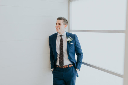 Modern groom