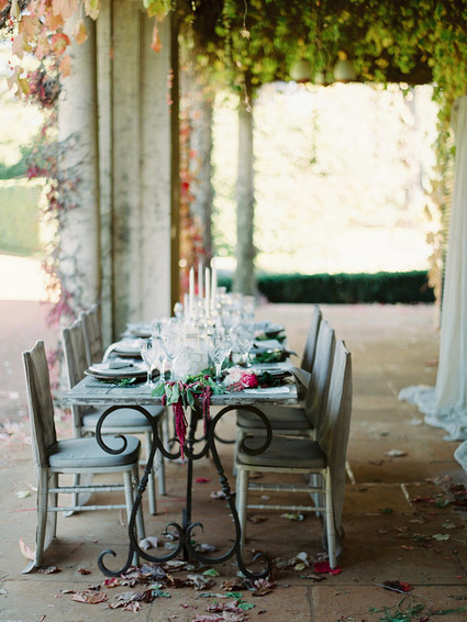 Vintage tablescape