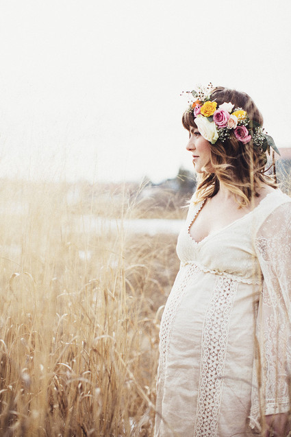 bohemian maternity photos