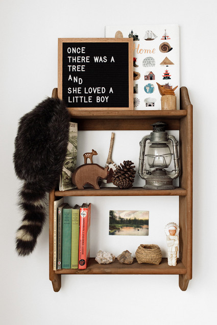 Modern vintage boy's nursery