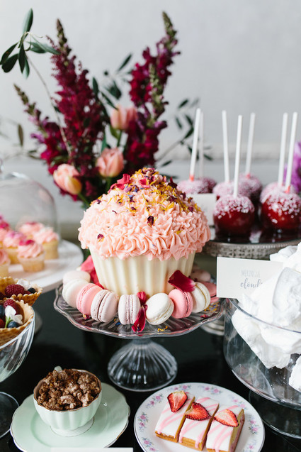 Moody floral spring party ideas