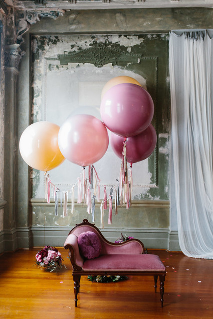 Moody floral spring party ideas