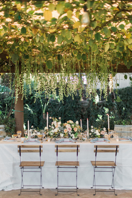 Wedding tablescape