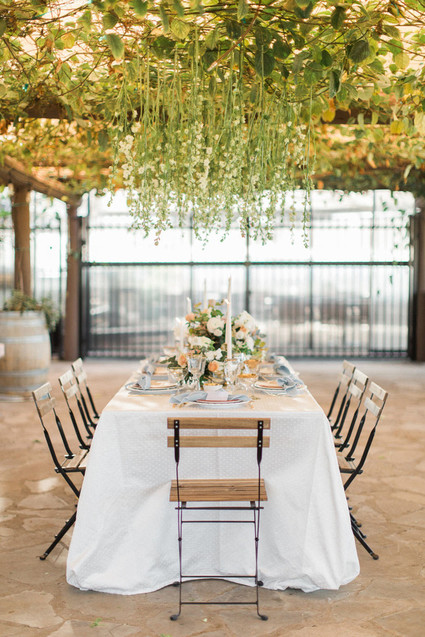 Hanging greenery