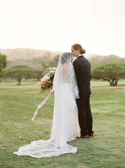 Oahu wedding portrait