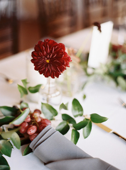 Fall wedding flowers