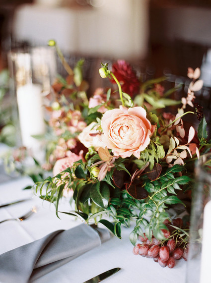 Fall wedding flowers