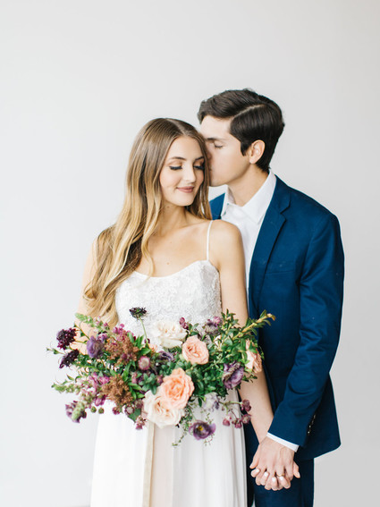 Organic bridal bouquet