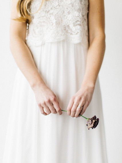 Organic bridal fashion