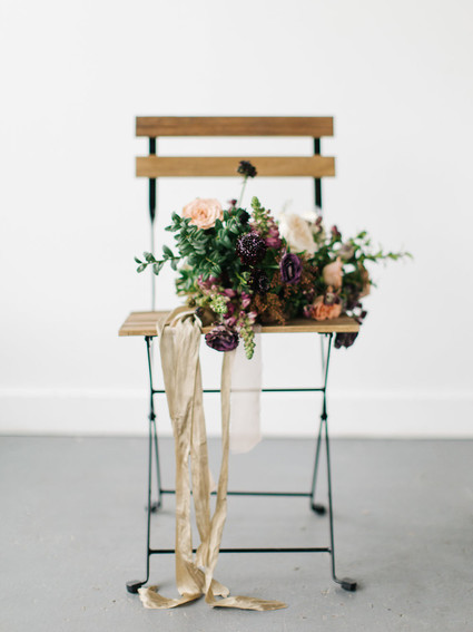 Organic bridal bouquet