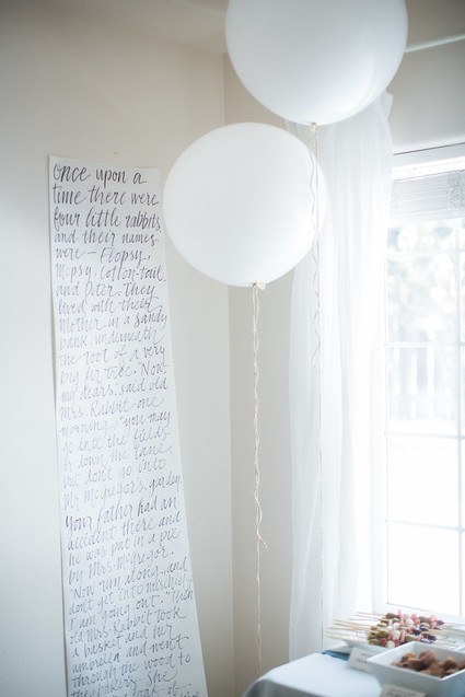 Peter Rabbit spring baby shower