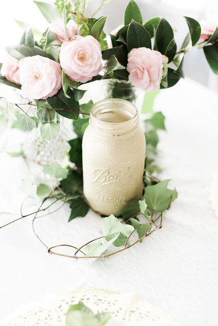 seaside glam baby shower Inspiration