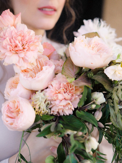 Pink bridal bouquet