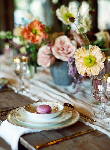 spring floral baby shower