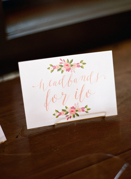 spring floral baby shower