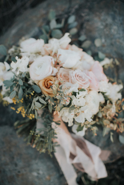 Boho spring bouquet